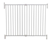 Zábrana bezpečnostní Broadway 2-panelová extra široká 76-134,5 cm bílá Dreambaby 2. JAKOST