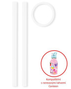 Slámky náhradní na lahev nerezové 2 ks SKIP HOP