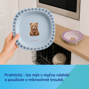 Talíř s přísavkou Woodland Canpol babies