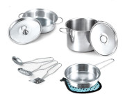 Nerezové nádobí - hrnec 9 ks