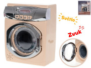 Pračka 18,5 x 13,5 x 9 cm na baterie se světlem a zvukem
