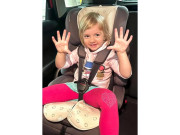 Vložka do autosedačky 9-36 kg merino 3D Kaarsgaren  