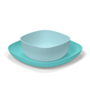 Set jídelní - miska a talíř 12 m+ Chicco