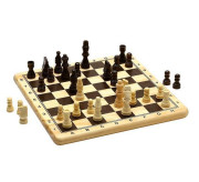Jeujura Dřevěné šachy a dáma