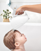 Pohár na oplachování šamponu Moby bílý