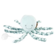První hračka pro miminka chobotnička PIU PIU Lapidou coppergreen - mint