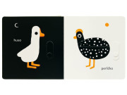 Moje kontrastní zvířátka z farmy Xavier Deneux