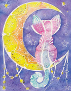 Magický akvarel Marina Nebulous Stars