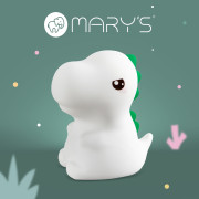 LED silikonová noční lampička Rgb - T-Rex Mary's