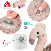 Pomůcka na spaní plameňák Pink Baby Fehn