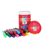 Jemné voskovky omyvatelné 12 ks