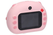 Dětský digitální fotoaparát s tiskárnou růžový - foto 12 Mpx, video Full HD