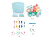 Vyšívané náhrdelníky DIY Djeco