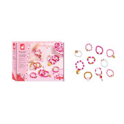 Kreativní sada Výroba šperků Perlové prsteny 10 ks Janod Atelier 