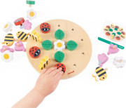 Didaktik Vzdělávací hra prostorové uspořádání Moje první mandala s předlohami Janod