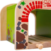 Dvojitý železniční tunel Bigjigs Rail 