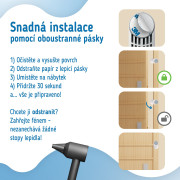 Dětská otočná zarážka do dveří s nastavením polohy 2 ks Sipo