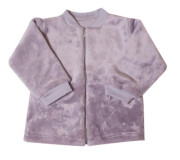 Kabátek s dlouhým rukávem na zip wellsoft MKCool Šedý