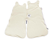 Merino spací pytel se zipem na boku, zajíc béžový