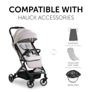 Cestovní kočár Travel N Care Beige Hauck 