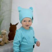 Rostoucí body žebrované Turquoise - tyrkysová Esito