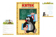 Stíratelný sešit "Procvičuj si (před)školáku" + stíratelný popisovač - Krtek