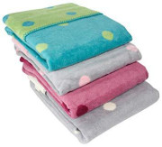 Dětská deka 75x100 cm - bavlněný fleece se vzorem ByBoom