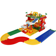 Garáž servis 3 patra + dráha 1,5 m + 2 auta Wader