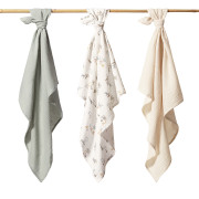 Mušelínové - super měkké plenky, 3 ks 70x70cm Mátová Baby Ono