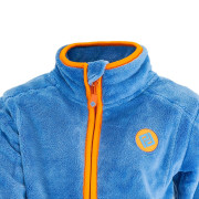 Mikina chlapecká chlupatá se stojáčkem modrá Pidilidi