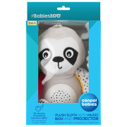 Senzorická hračka s melodiemi a projektorem 3v1 BabiesBoo lenochod Canpol babies