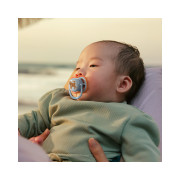 Šidítko Ultra air modrá/zelená 0-6 m obrázek chlapec, 2ks Philips Avent