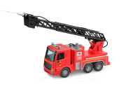 Auto hasičské stříkající s efekty 30 cm