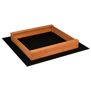 Dětské dřevěné pískoviště s lavičkami 120 x 120 cm Baby Mix