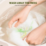 Prstové přírodní barvy v prášku 6 ks