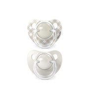 Dudlík anatomický silikon 0/6 m 2 ks Wild & Free Suavinex