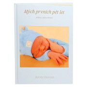 Anne Geddes Kniha Mých Prvních Pět Let modrý kluk CZ