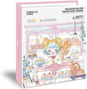 Kreativní kniha Malování vodovými barvami Dessert Princess Jarmelo