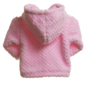 Kabátek MKcool "LUNA-2020" Růžový s kapucí