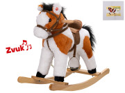 Kůň plyšový houpací 55 cm se zvukem