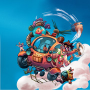 Hra a Puzzle 2v1 Bláznivý vrtulník od 5 let Haba