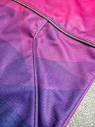 Softshellová bunda dětská Mozaika fialová Wamu