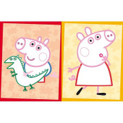 Omalovánky s voskovkami Prasátko Peppa