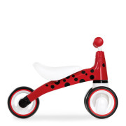 Dětské odrážedlo 1st Ride se třemi koly Ladybug Red Hauck 