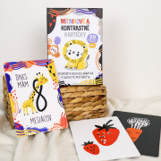 Milníkové a kontrastní kartičky 2v1 Edukid