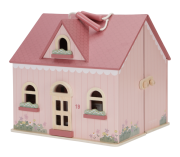 Domeček pro panenky dřevěný přenosný Little Dutch