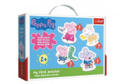 Puzzle pro nejmenší Prasátko Peppa/Peppa Pig 18 dílků 
