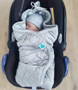 Deka zavinovací do autosedačky PINKnoMore