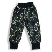 Dětské tepláky EasyFit Motokros - černé Esito