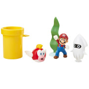 Super Mario Set figurek dioráma 6 cm